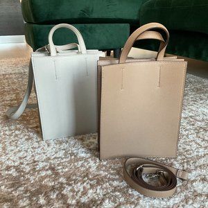 ONE Uniqlo Box Bag - Bone/Cream